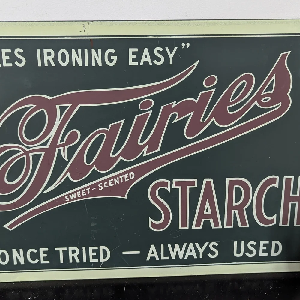 Vintage Fairies Starch Sign